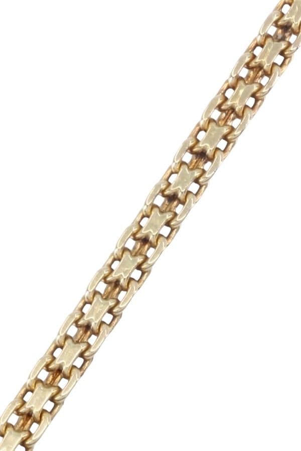BRACELET MAILLE FORÇAT DOUBLÉE — vue 4