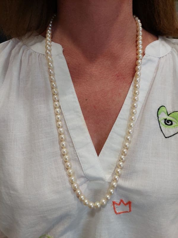 COLLIER DE PERLES — vue 2
