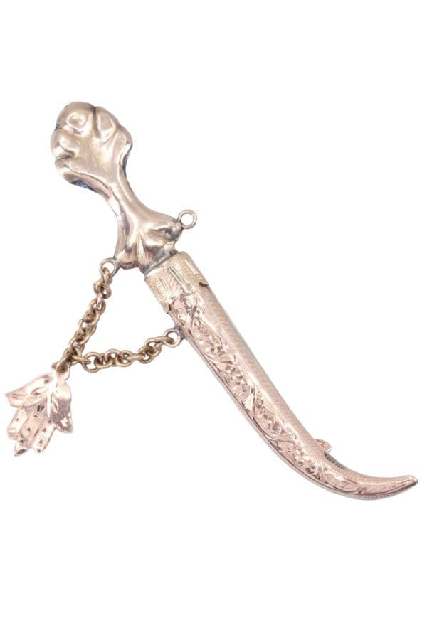BROCHE SABRE — vue 1