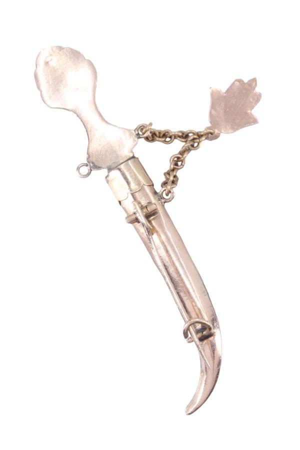 BROCHE SABRE — vue 4