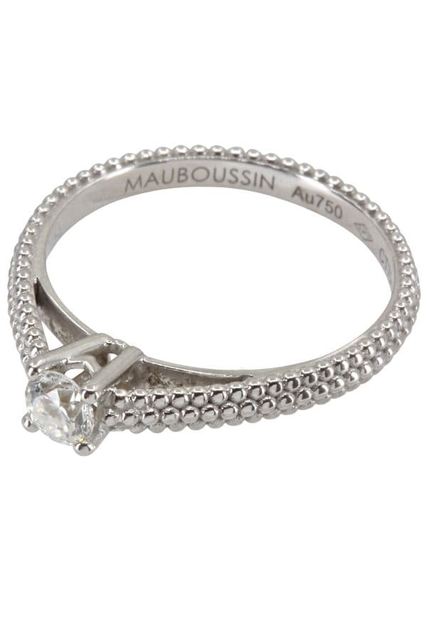 SOLITAIRE "FAN DU PREMIER JOUR" MAUBOUSSIN — vue 2