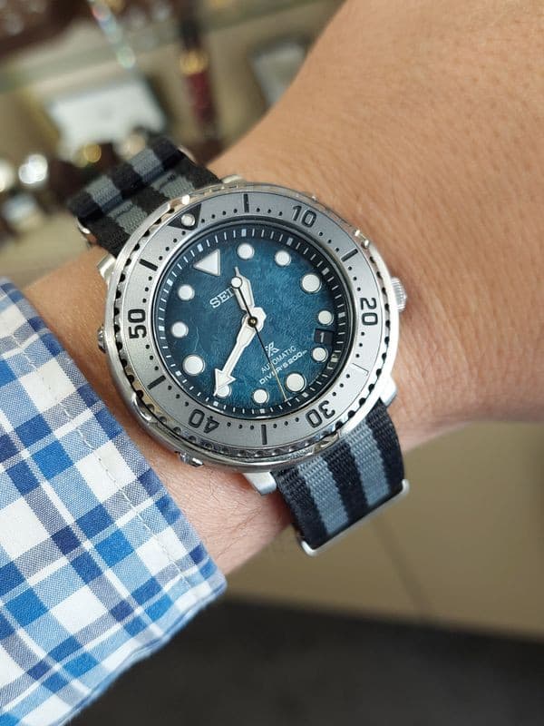 SEIKO PROSPEX "SAVE THE OCEAN" — vue 2
