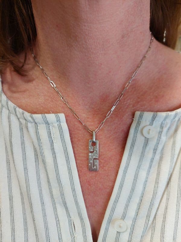 COLLIER DINH VAN "SEVENTIES" — vue 2