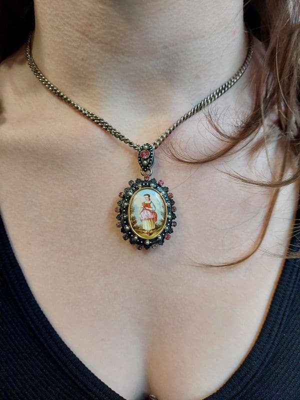 PENDENTIF MINIATURE PORTE PHOTO — vue 2