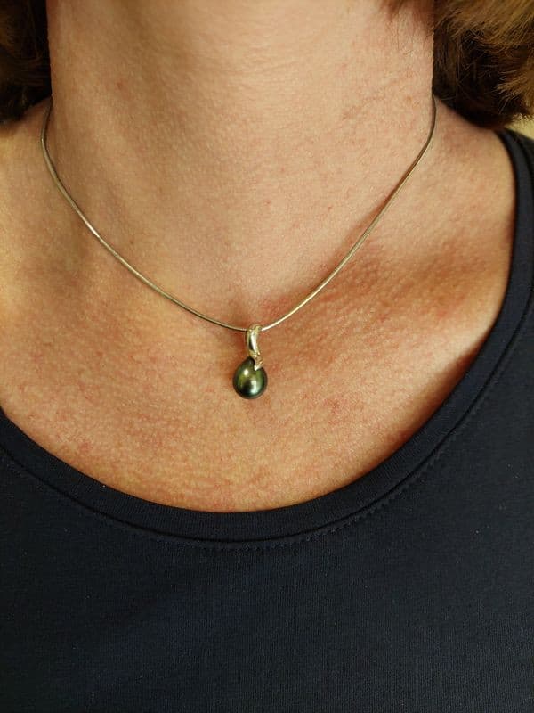 PENDENTIF PERLE DE TAHITI — vue 2