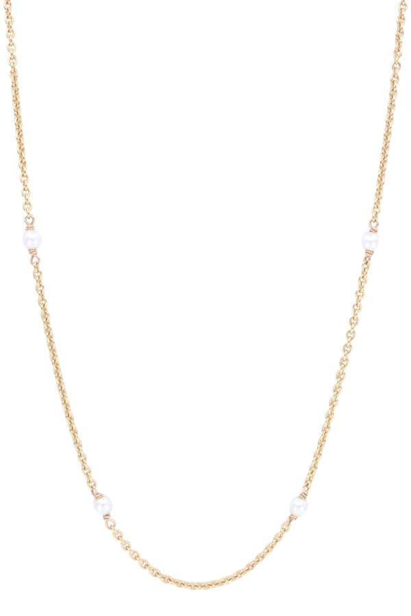 COLLIER MODERNE PERLES — vue 1