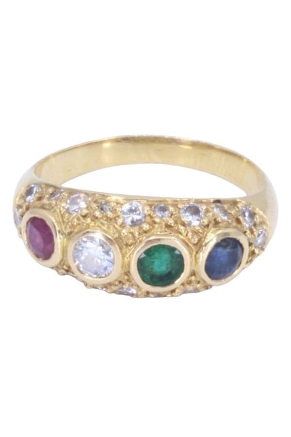 BAGUE JONC TUTTI FRUTTI — vue 6