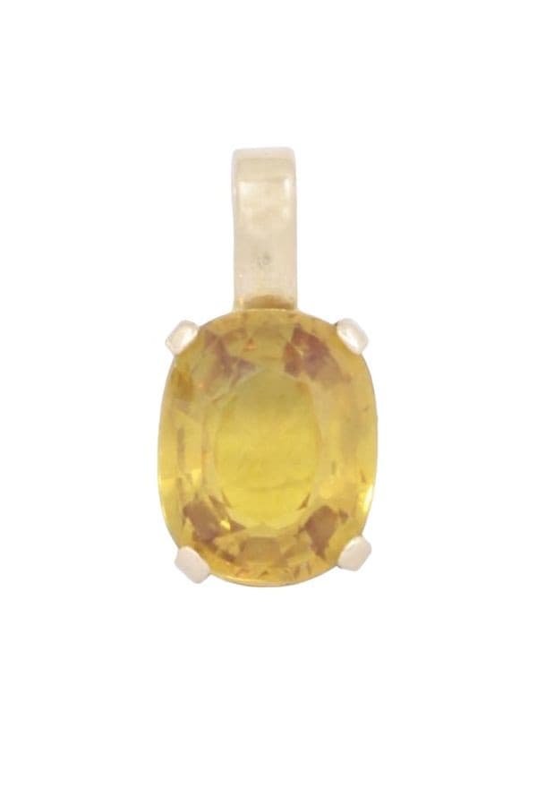 PENDENTIF CITRINE — vue 1