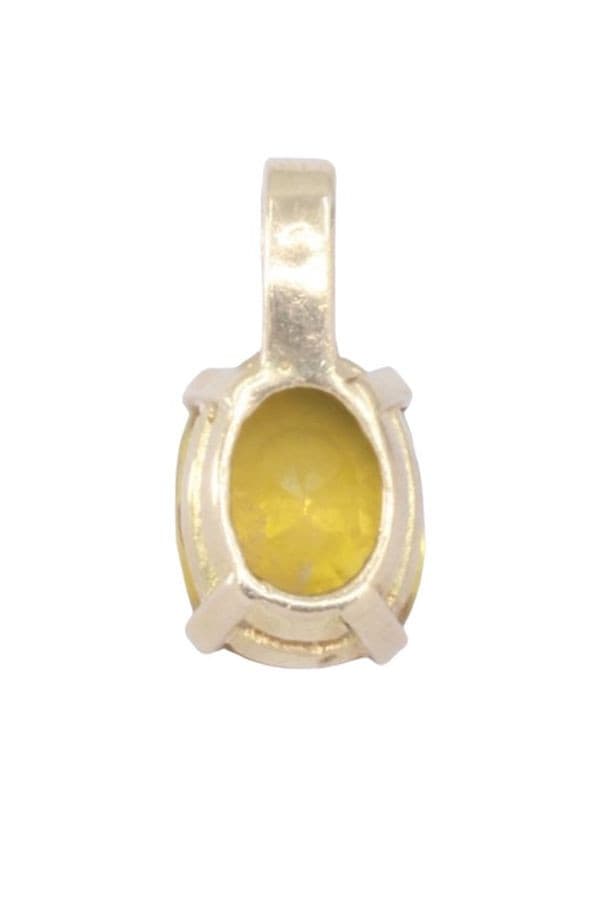 PENDENTIF CITRINE — vue 3