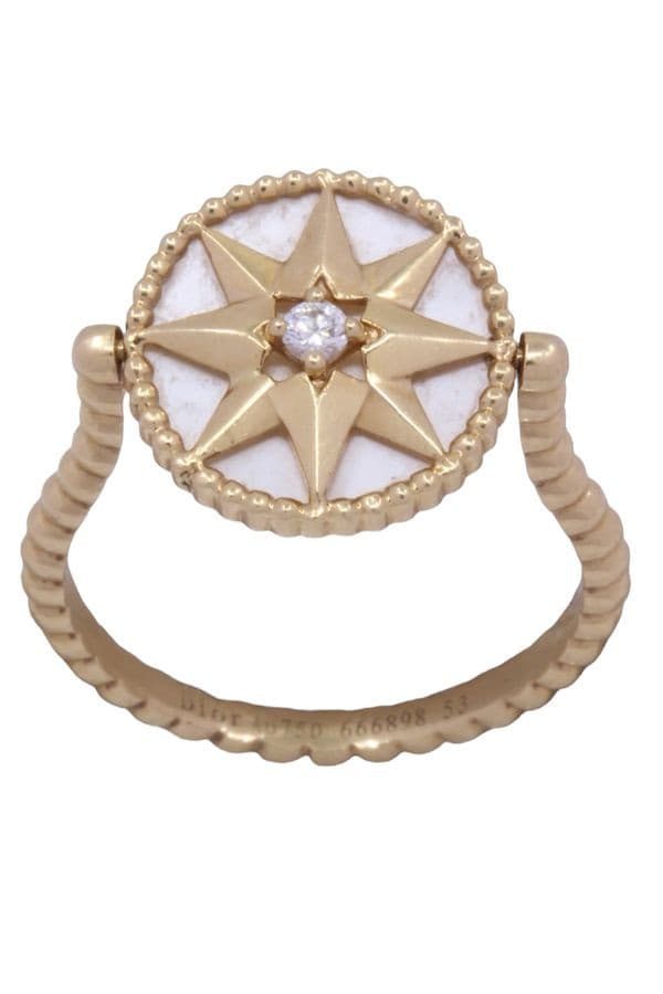 BAGUE DIOR "ROSE DES VENTS" — vue 1