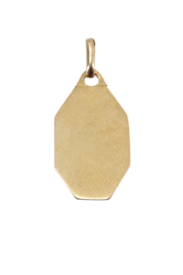 MÉDAILLE VIERGE ANCIENNE — vue 2