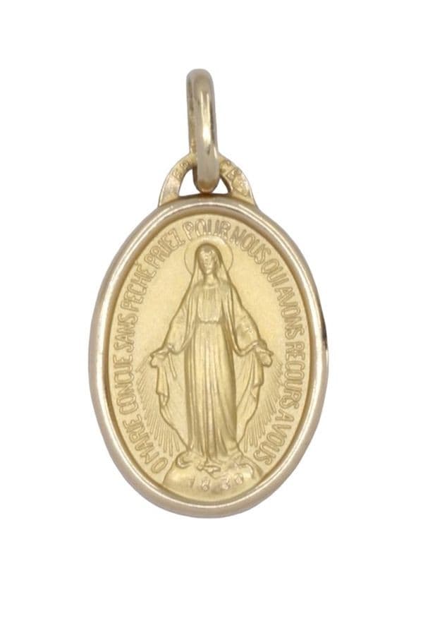 MÉDAILLE ARTHUS BERTRAND VIERGE MIRACULEUSE — vue 1