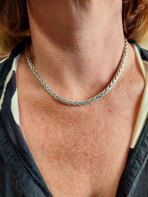 COLLIER MAILLE PALMIER — vue 2