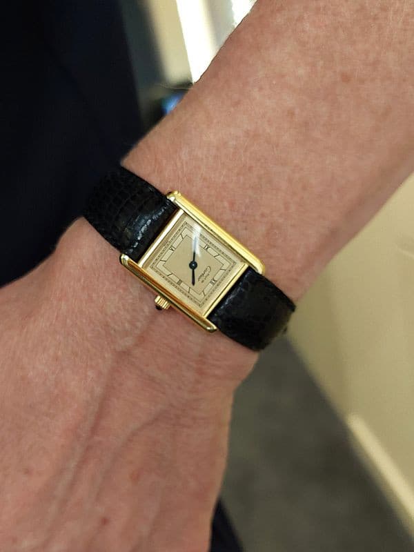 CARTIER TANK — vue 2