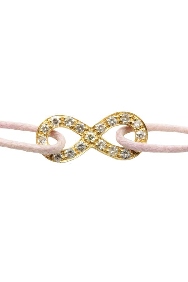 BRACELET INFINI DIAMANTÉ — vue 2