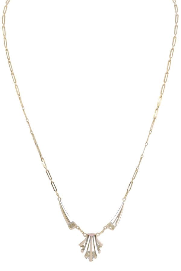 COLLIER ART-DÉCO — vue 1