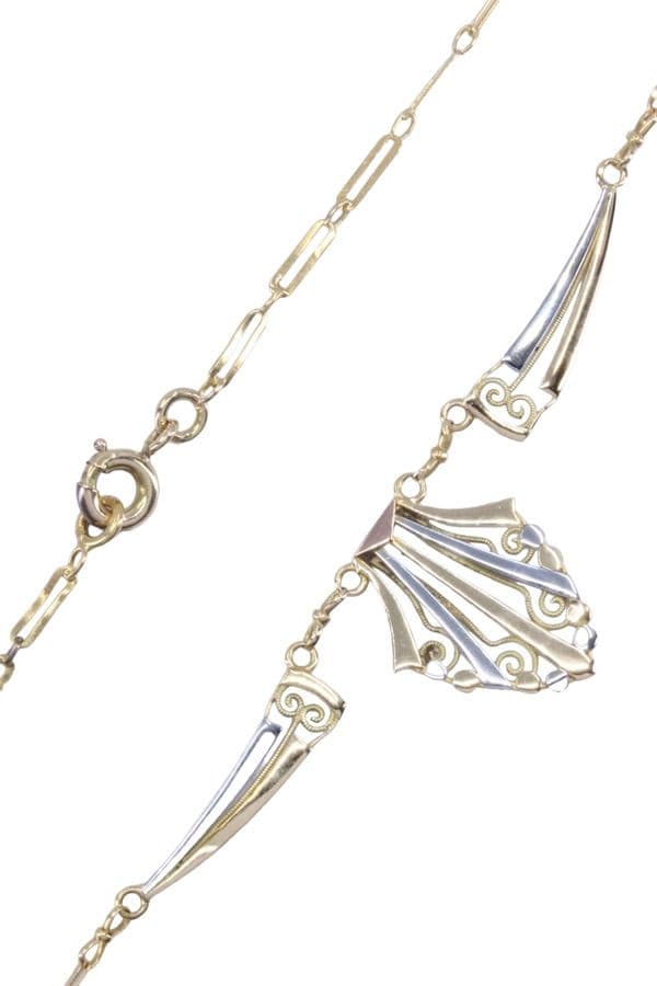 COLLIER ART-DÉCO — vue 3