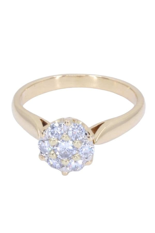 BAGUE FLEUR DIAMANTS — vue 6