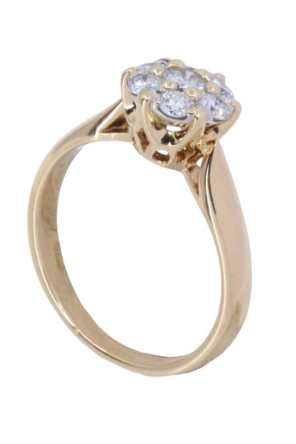 BAGUE FLEUR DIAMANTS — vue 5