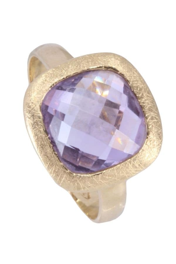 BAGUE MODERNE AMÉTHYSTE — vue 5