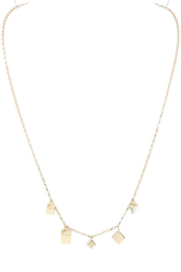 COLLIER CUBES — vue 1