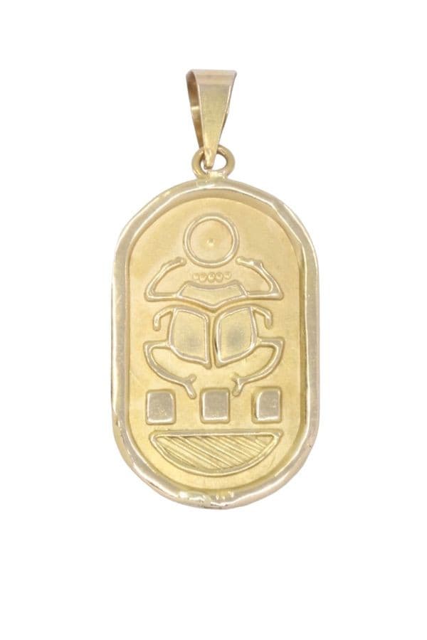 PENDENTIF SCARABÉE ÉGYPTIEN — vue 3