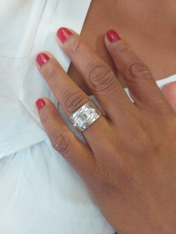 BAGUE DINH VAN "MAILLON" — vue 2