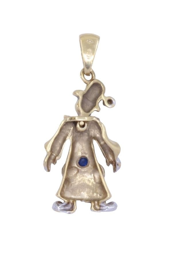 PENDENTIF CLOWN ARTICULÉ — vue 3