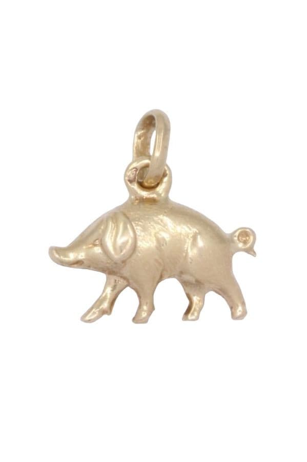 PENDENTIF COCHON — vue 1