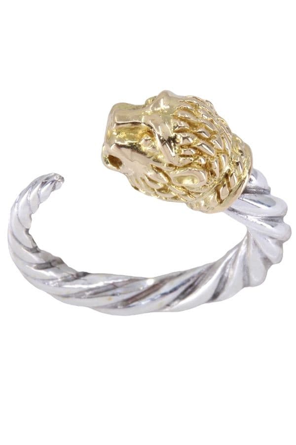 BAGUE ZOLOTAS TÊTE DE LION