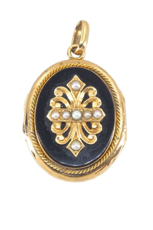 PENDENTIF PORTE-PHOTO NAPOLÉON III — vue 1