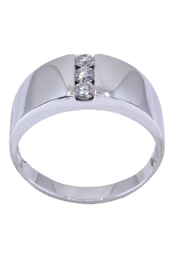 BAGUE TRILOGIE DIAMANTS — vue 1