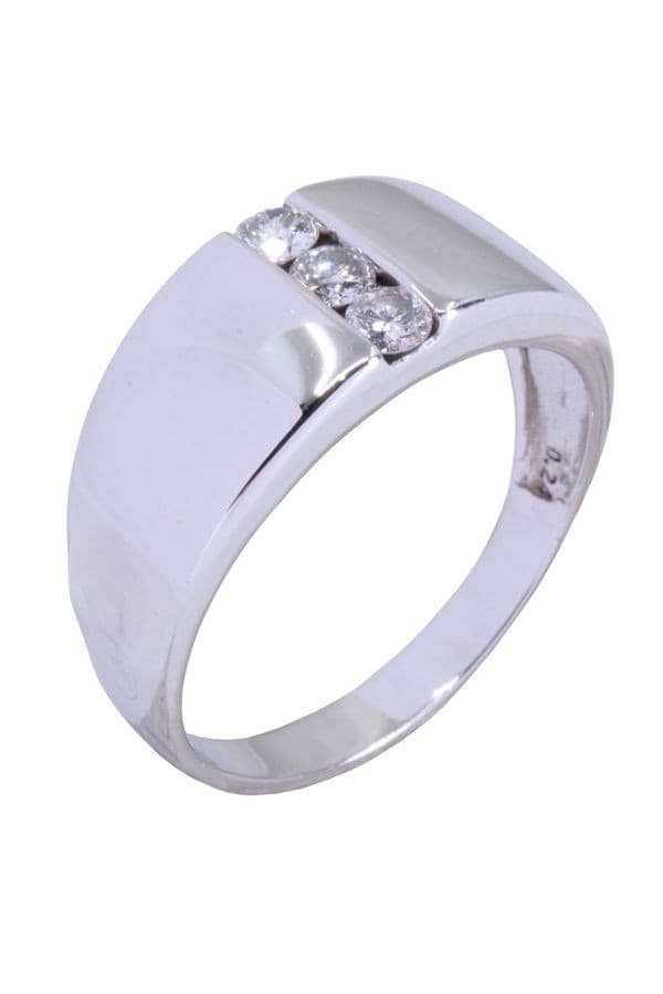BAGUE TRILOGIE DIAMANTS — vue 4