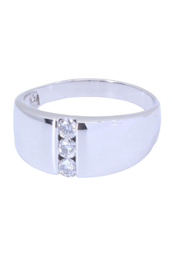 BAGUE TRILOGIE DIAMANTS — vue 5