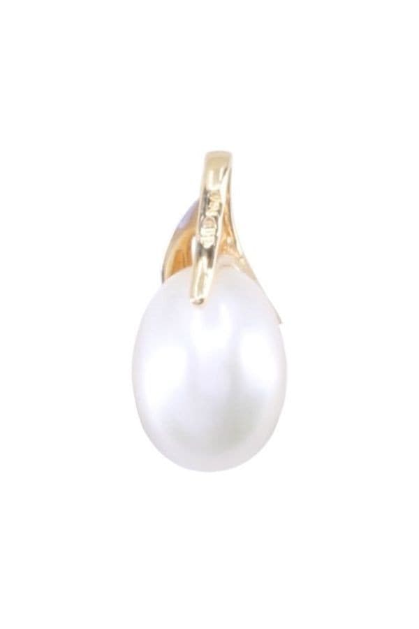 PENDENTIF PERLE ET DIAMANT — vue 3