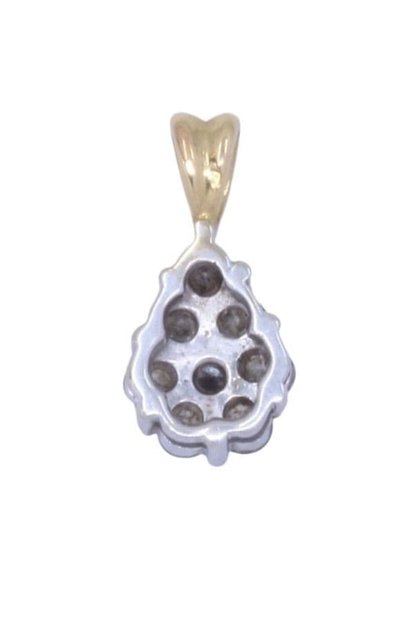 PENDENTIF PAVAGE DIAMANTS — vue 3