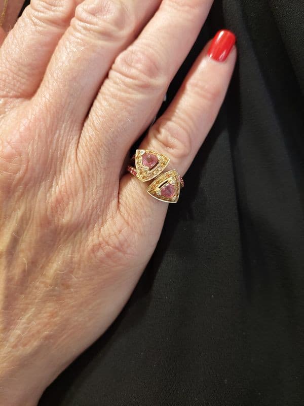 BAGUE MAUBOUSSIN "SUBTILE DUALITE" — vue 2