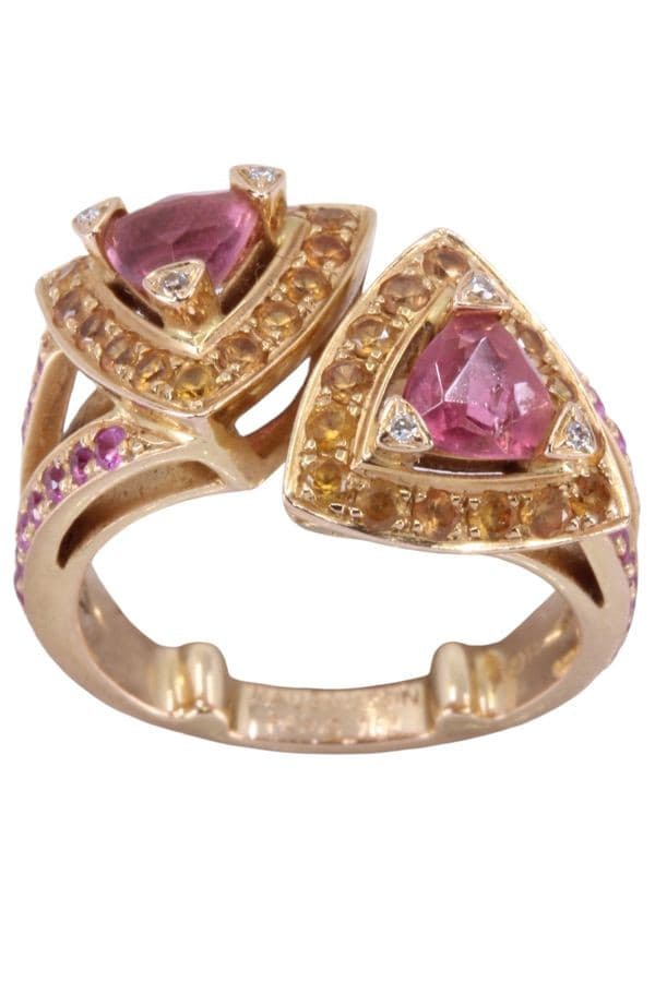 BAGUE MAUBOUSSIN "SUBTILE DUALITE" — vue 1
