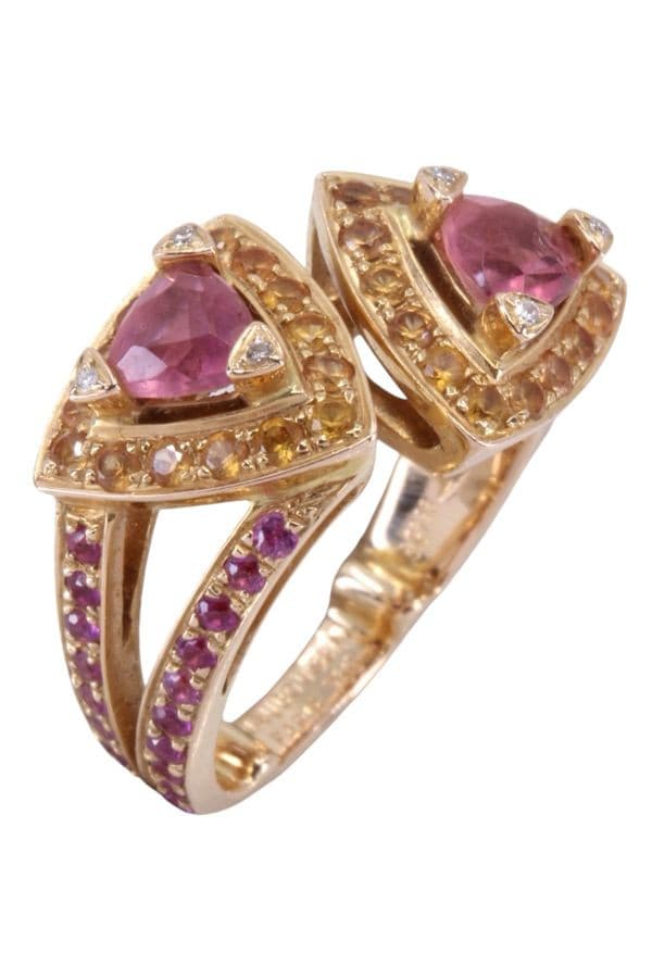 BAGUE MAUBOUSSIN "SUBTILE DUALITE" — vue 3