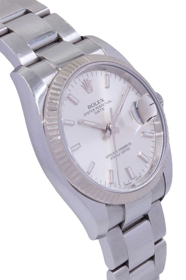 ROLEX OYSTER PERPETUAL DATE - FULL SET — vue 3
