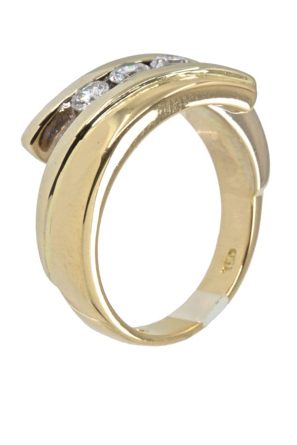 BAGUE DIAMANTS TRILOGIE — vue 4