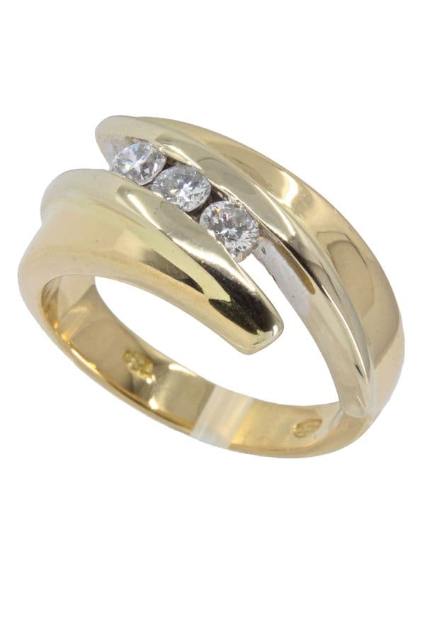 BAGUE DIAMANTS TRILOGIE — vue 5