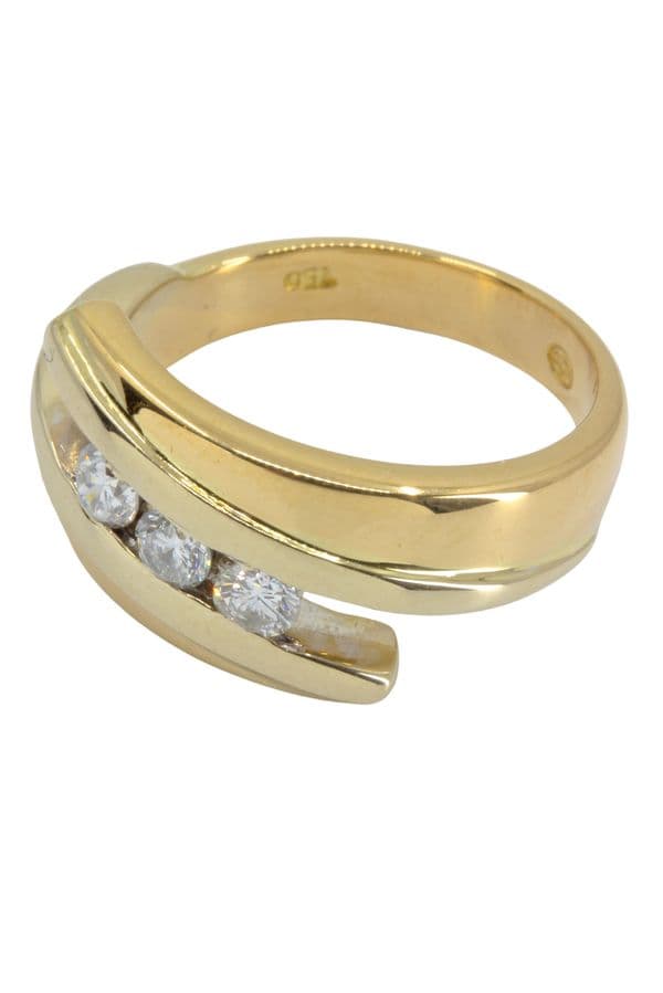 BAGUE DIAMANTS TRILOGIE — vue 6