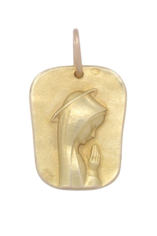 MÉDAILLE VIERGE ANCIENNE — vue 1