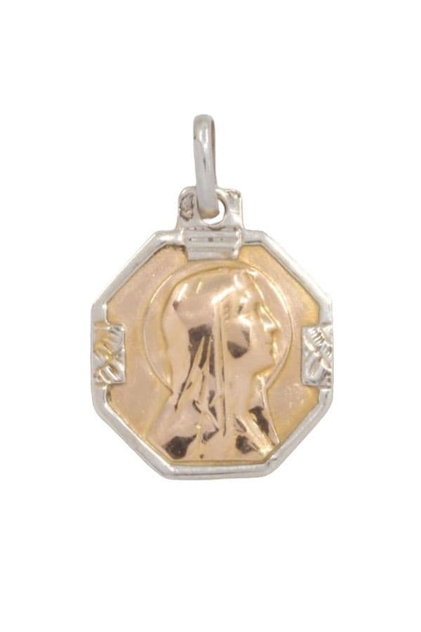 MÉDAILLE VIERGE ART-DÉCO — vue 1