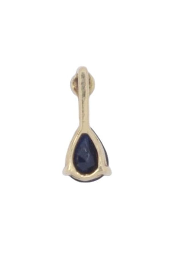 PENDENTIF SAPHIR ET DIAMANT — vue 3