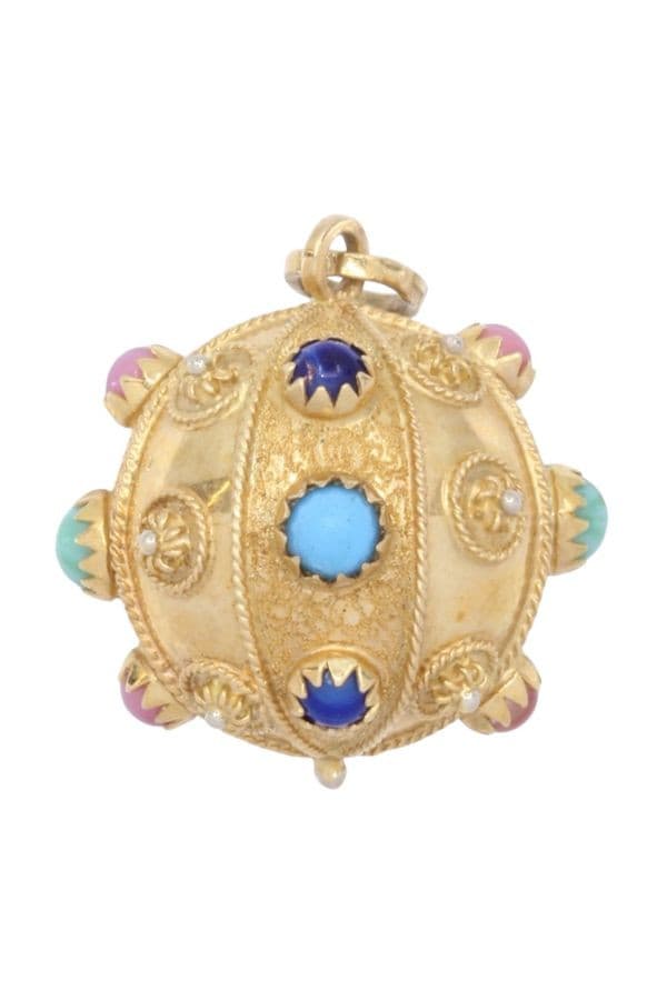 PENDENTIF BRELOQUE VÉNITIENNE — vue 3