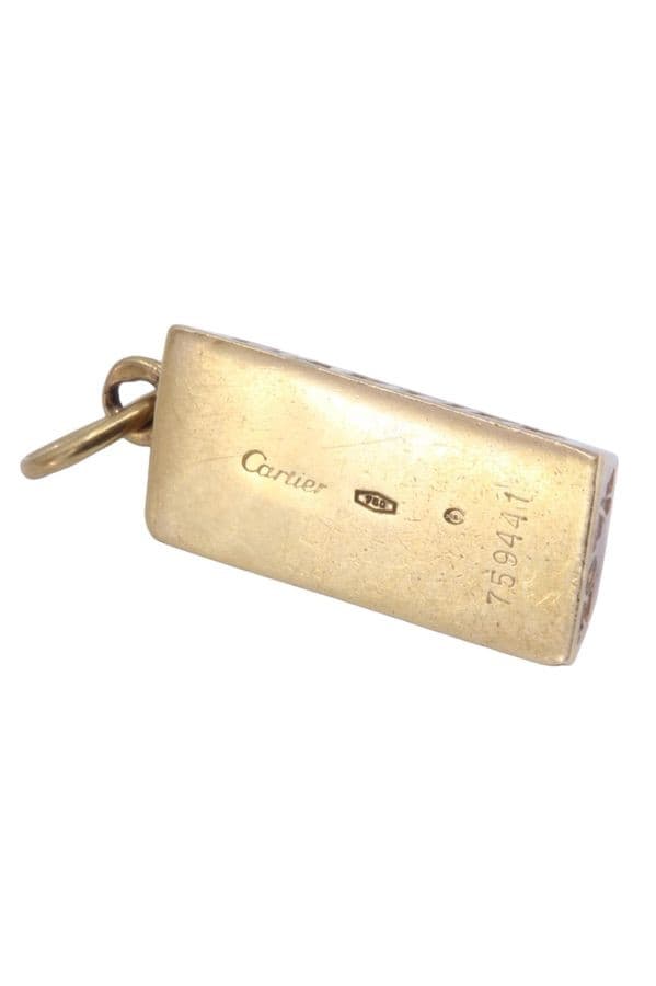 PENDENTIF LINGOT CARTIER — vue 5
