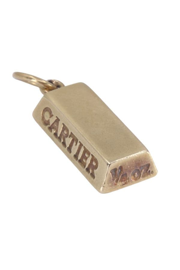 PENDENTIF LINGOT CARTIER — vue 4