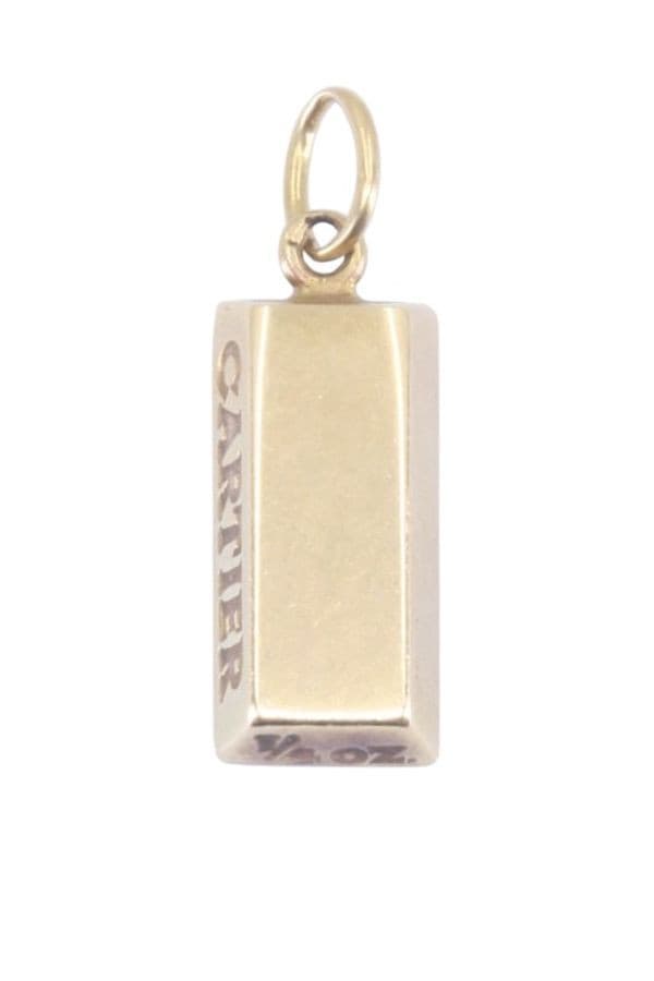 PENDENTIF LINGOT CARTIER — vue 1